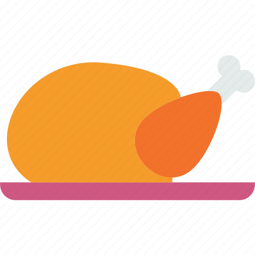 Chicken, food, dinner, poultry, restaurant icon - Download on Iconfinder