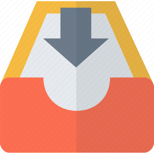 Import, mail, packet, communication, document, inbox icon - Download on Iconfinder
