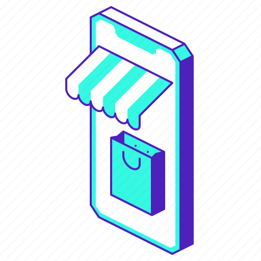 Mobile, shopping, online, shop, ecommerce, store, web icon - Download on Iconfinder