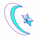 star, crescent, islam, muslim, ramadan