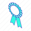 award, ribbon, badge, medal, achievement, winner