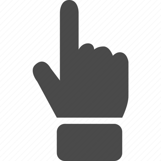Hand, drawn, finger, fingers, gesture, touch icon - Download on Iconfinder