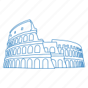 architecture, colosseum, iconic, roman, rome, ruins