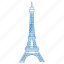 france, iconic, monument, paris, eiffel, tower 