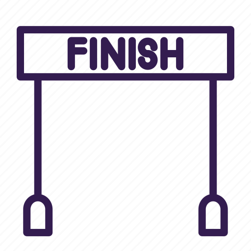 Finish, line, race, sport icon - Download on Iconfinder