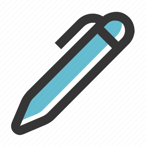 Ballpoint, edit, education, pen, school, stationary, write icon - Download on Iconfinder