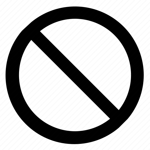 Ban, block, forbidden, no, sign icon - Download on Iconfinder