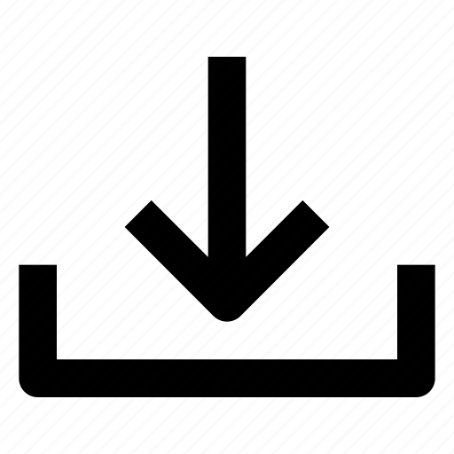 Arrow, arrows, down, download, save icon - Download on Iconfinder