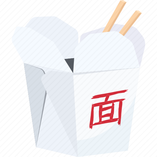 Chinese, chopsticks, fast food, illustrative, noodles, palpable, tangible icon - Download on Iconfinder