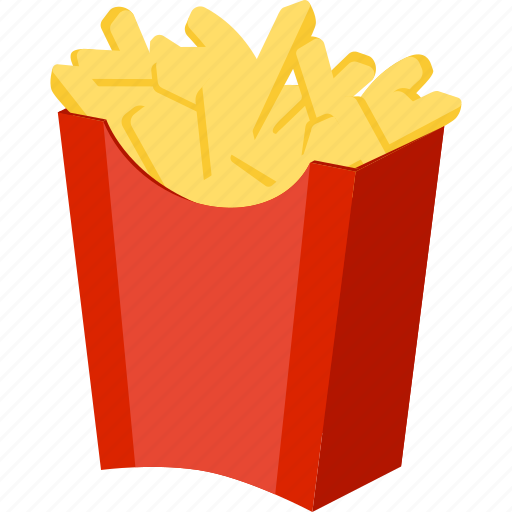 Fast food, food, french fries, fries, illustrative, palpable, tangible icon - Download on Iconfinder