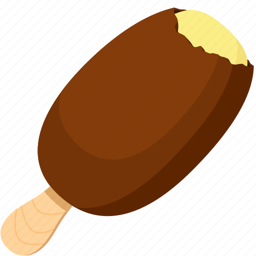 Chocolate, dessert, food, ice cream, ice cream bar, illustrative, palpable icon - Download on Iconfinder