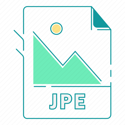 Extension, file type, format, image, jpe, type icon - Download on Iconfinder