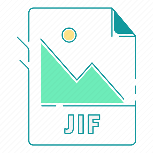 Extension, file type, format, image, jif, type icon - Download on Iconfinder