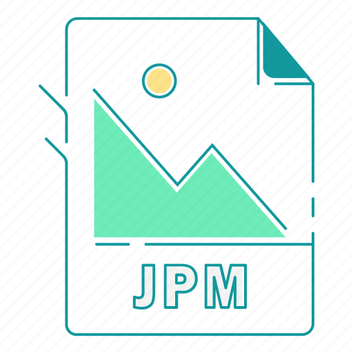 Extension, file type, format, image, jpm, type icon - Download on Iconfinder