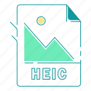 extension, file type, format, heic, image, type