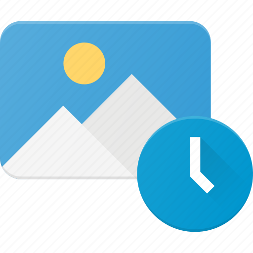 Date, image, photo, photography, picture, time, timed icon - Download on Iconfinder
