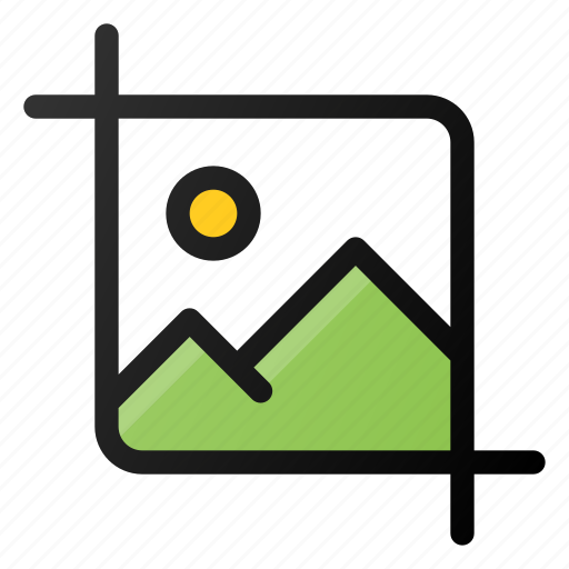 Crop, photo, size, picture icon - Download on Iconfinder