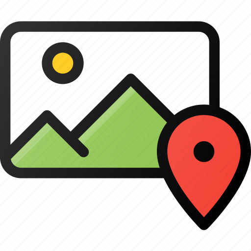 Image, geolocation, map, picture, photo, photography icon - Download on Iconfinder