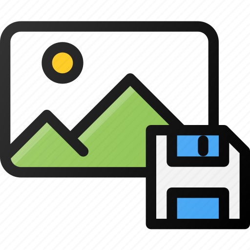 Save, image, picture, photo, photography icon - Download on Iconfinder