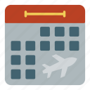 airline, areoplane, aviation, calendar, flight, schedule, timetable