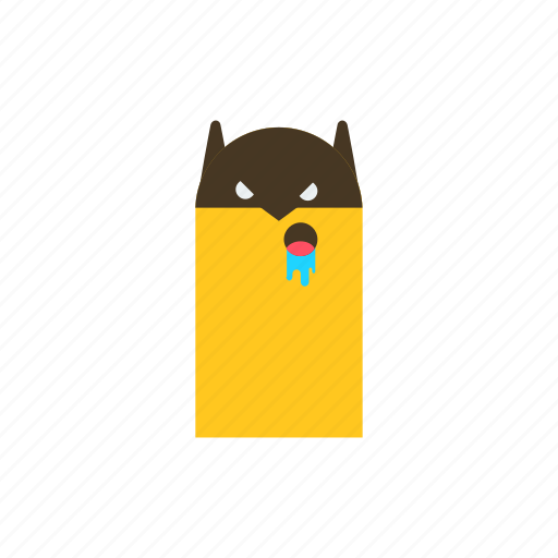Batman, emoji, silly icon - Download on Iconfinder