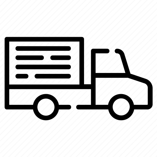 Lorry, transport, van, delivery, truck, import, export icon - Download on Iconfinder