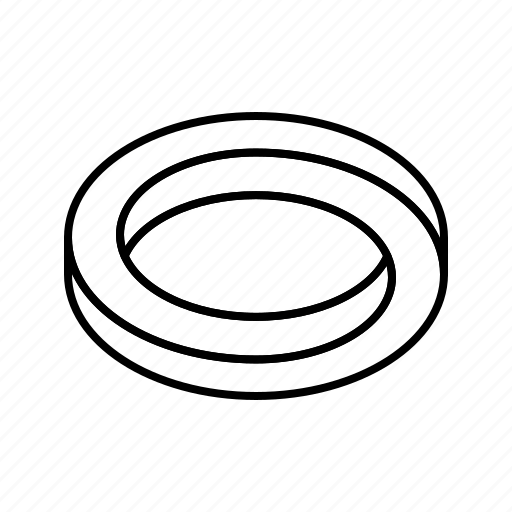 Circle, escher, impossible object, impossible shape, mobius strip, optical illusion, penrose icon - Download on Iconfinder