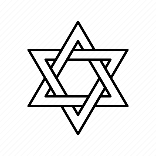 Escher, hexagram, impossible object, impossible shape, optical illusion, penrose, star icon - Download on Iconfinder