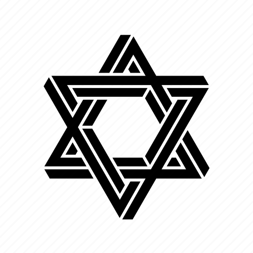 Escher, hexagram, impossible object, optical illusion, penrose, star icon - Download on Iconfinder