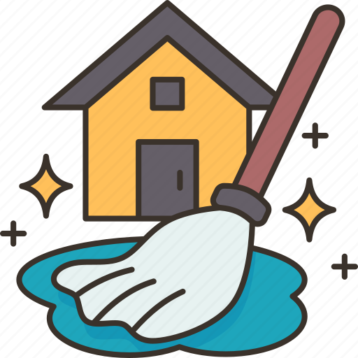 House, cleaning, services, professional, maid icon - Download on Iconfinder