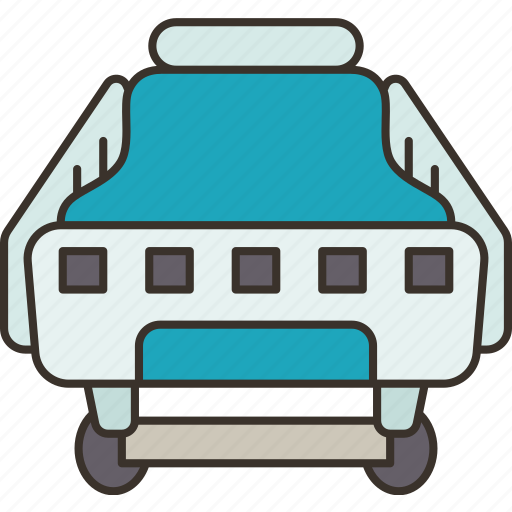 Medical, bed, healthcare, hospital, patient icon - Download on Iconfinder