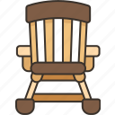 rocking, chair, furniture, relaxation, comfortable
