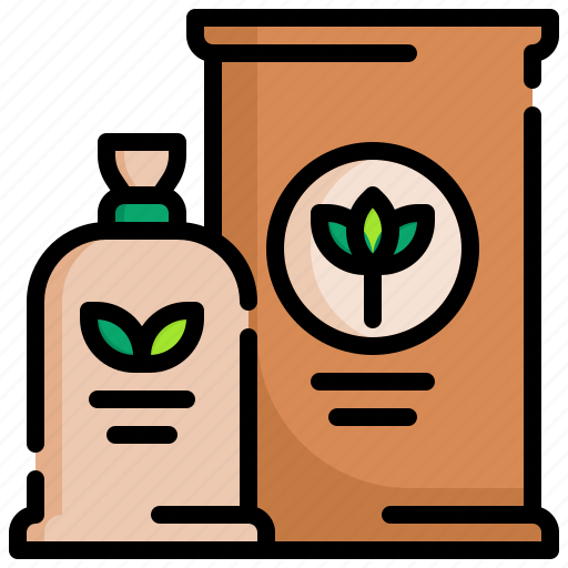 Fertilizer, seed, bag, farming, gardening, organic icon - Download on Iconfinder