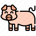 pig, pork, animal, farming, gardening, villa