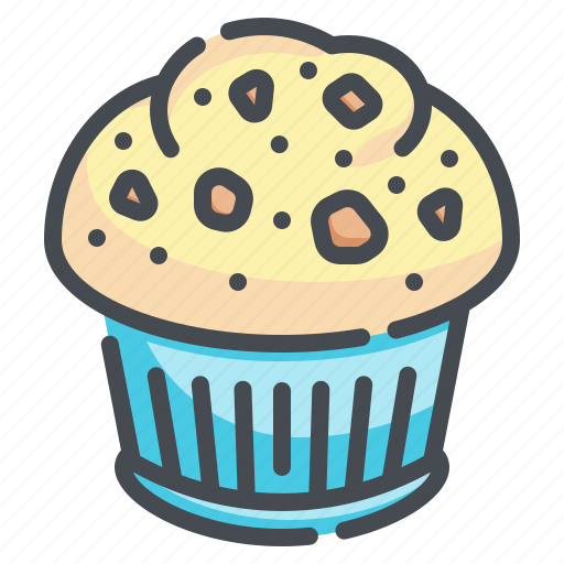 Muffin, dessert, sweet, bakery, cupcake icon - Download on Iconfinder