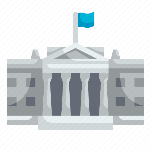 White, house, building, government, architecture icon - Download on Iconfinder