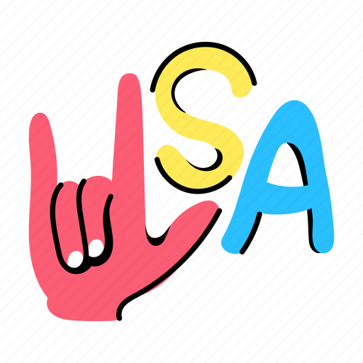 Rock on, gesture, rock sign, usa, let’s rock sticker - Download on Iconfinder
