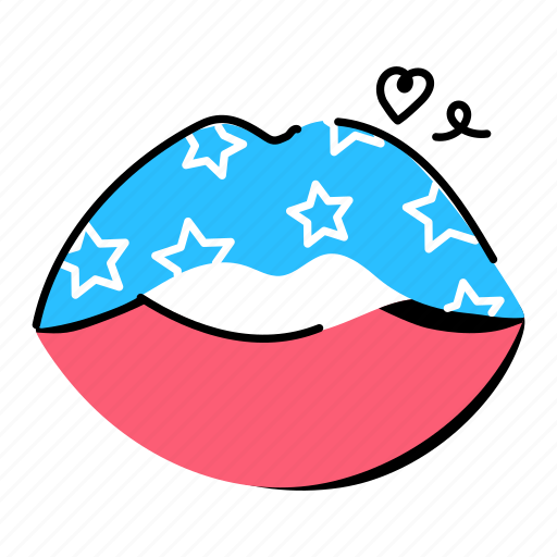 Mouth, lips, verbalize, women lips, girl lips sticker - Download on Iconfinder