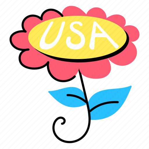 Flower, floral, sunflower, blooming flower, nature sticker - Download on Iconfinder
