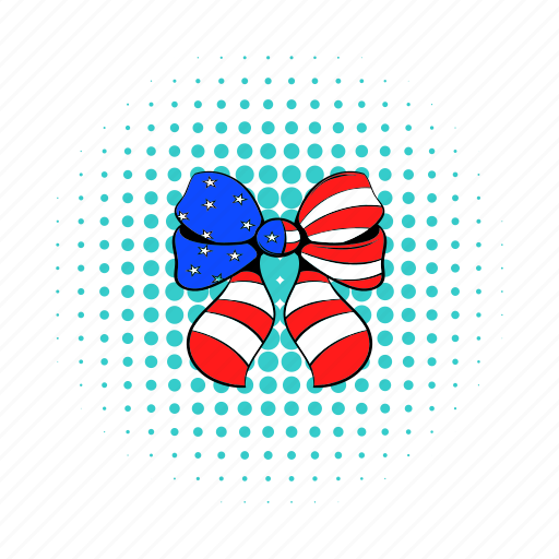 American, bow, comics, girl, independence, july, usa icon - Download on Iconfinder