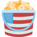 popcorn, snack, dessert, food, movie