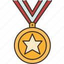 medal, winner, victory, champion, competition