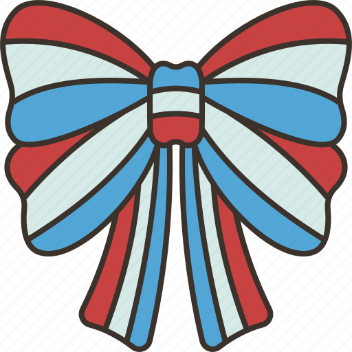 Ribbon, bow, decoration, gift, celebration icon - Download on Iconfinder