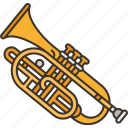 trumpet, music, orchestra, jazz, sound