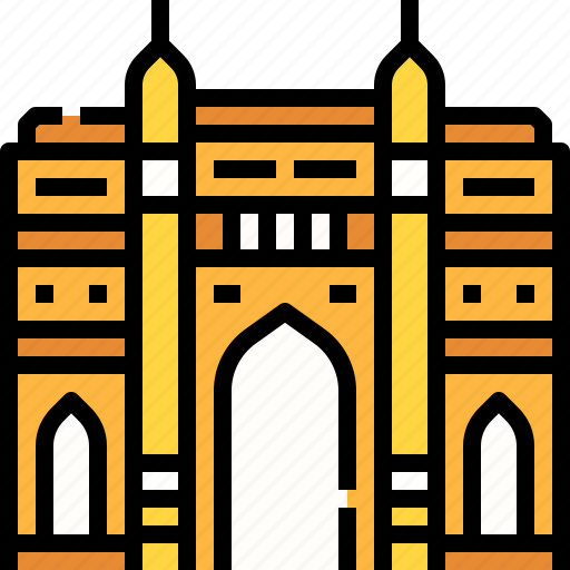 Architecture, buiding, city, gate, india, landmark icon - Download on Iconfinder
