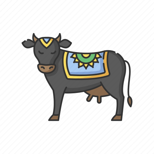 Hinduism, bull, cow, india icon - Download on Iconfinder