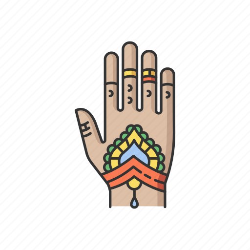 Hand, tattoo, bride, ceremony icon - Download on Iconfinder