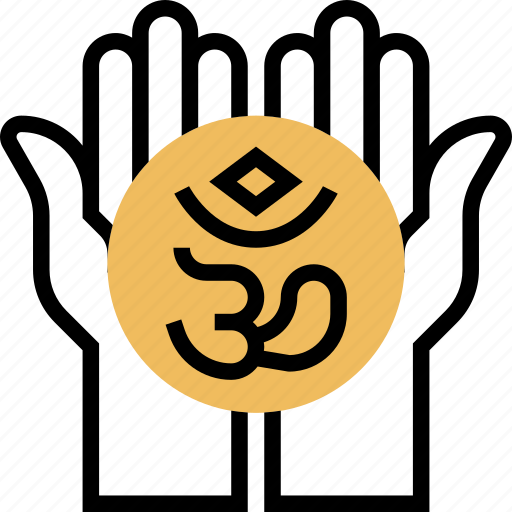 Om, hinduism, spiritual, religious, holy icon - Download on Iconfinder