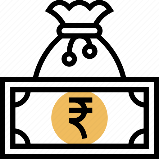 Rupee, india, money, currency, economic icon - Download on Iconfinder