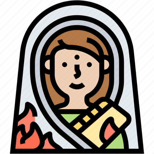 Indian, woman, traditional, costume, folk icon - Download on Iconfinder